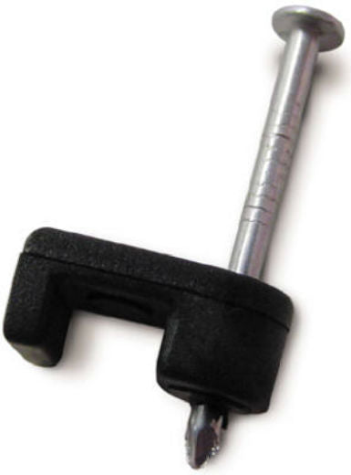 Gardner Bender PSB-1650T Coaxial Cable Staple, 1/4", Black