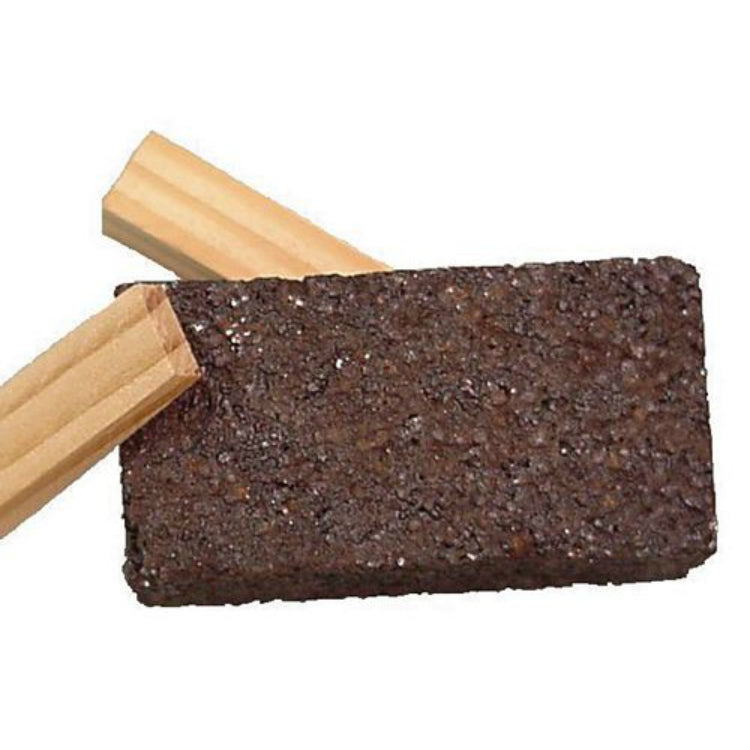 Virginia Abrasives™ 426-31202 Floor Grinding Blocks with Wooden Wedges, 10 Grit