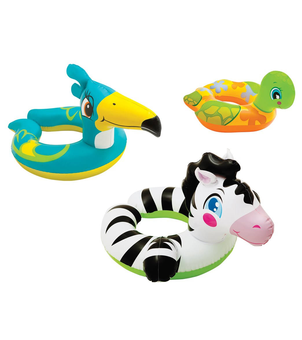 Intex® 59220EP Animal Split Swim Ring, Assorted Styles, 1 Qty