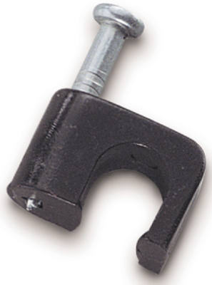 Gardner Bender PCS-1600T Coaxial Masonry Staple, 1/4", Black