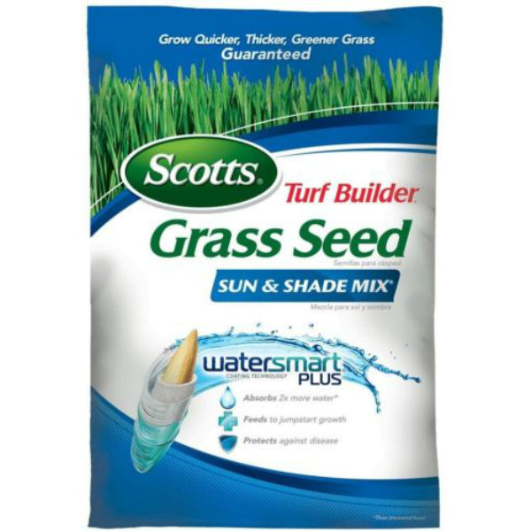 Scotts® 18249 Turf Builder® Grass Seed Sun & Shade Mix®, 20 Lbs