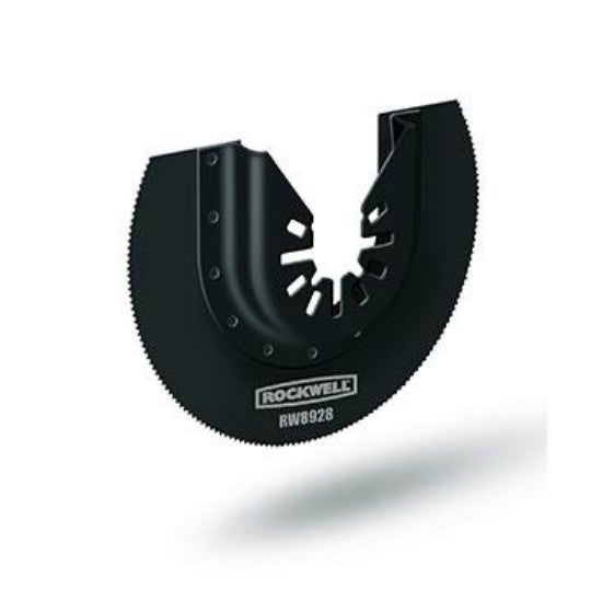 Rockwell® RW8928 Sonicrafter Universal Fit HSS Semicircle Saw Blade, 3-1/8"