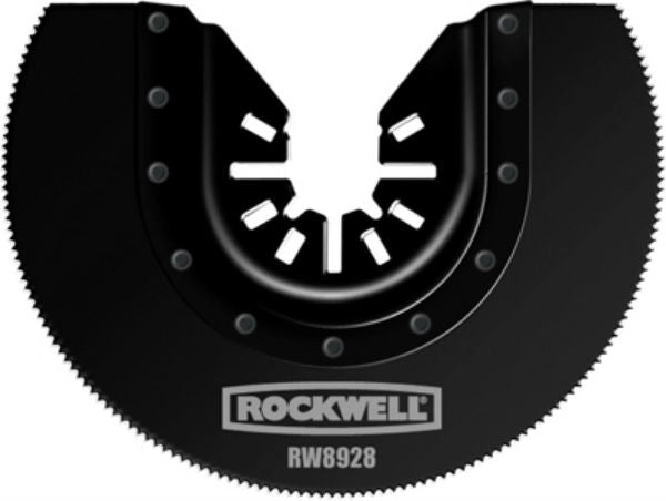 Rockwell® RW8928 Sonicrafter Universal Fit HSS Semicircle Saw Blade, 3-1/8"