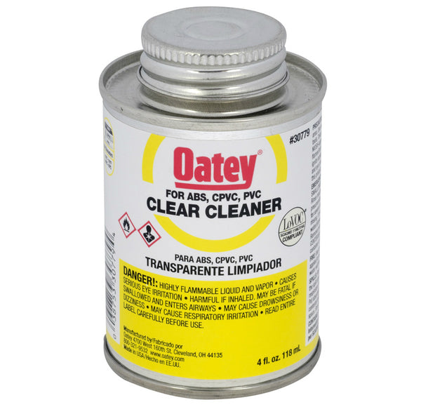 Oatey® 30779 All Purpose Pipe Cleaner, 4 Oz, Clear