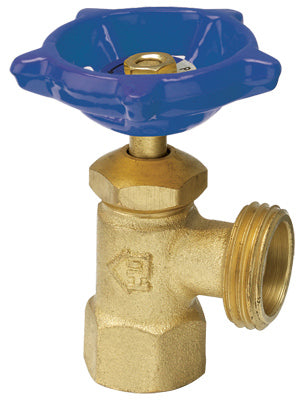 Homewerks Female Pipe Threaded Boiler Drain 3/4", Brass