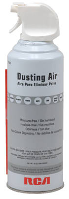 RCA TPH303 Precision Duster Pressurized Canned Air, 10 Oz