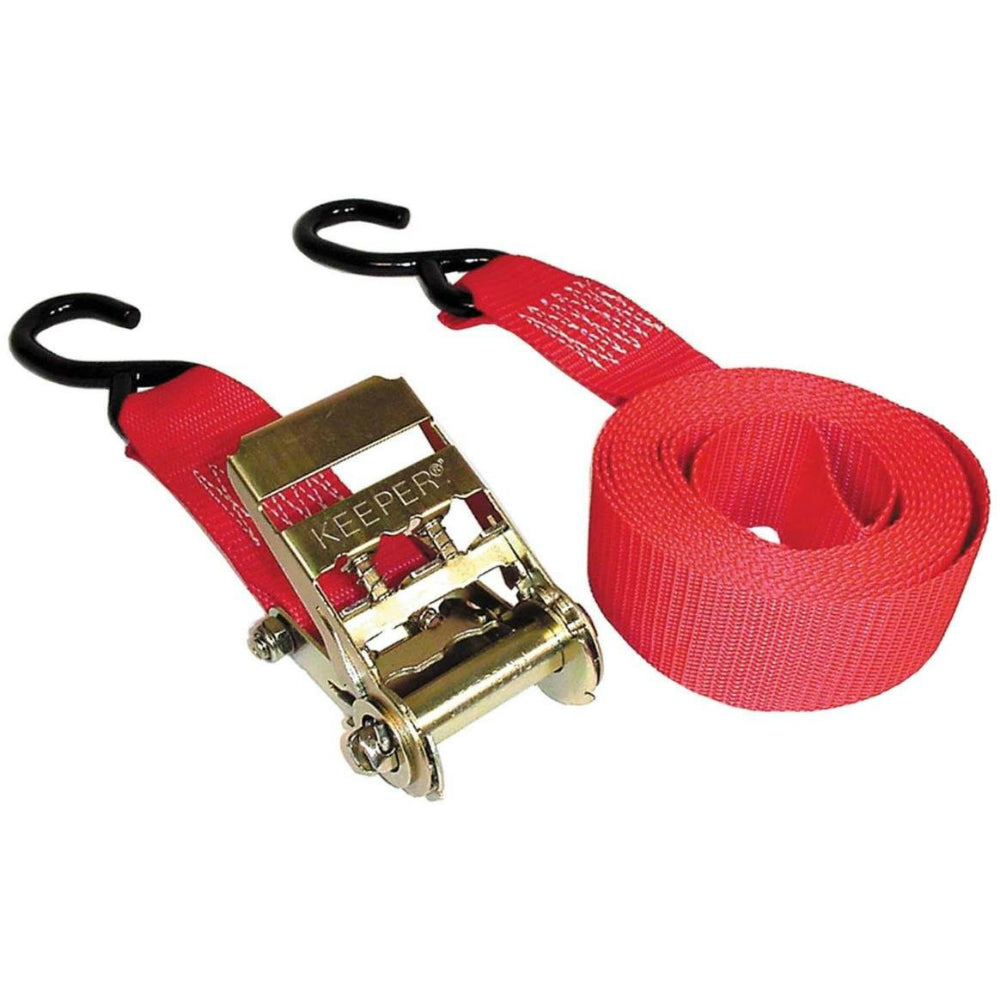 Keeper® 89517 Ratchet Tie-Down, 2" x 14', 500 lbs Working Load Limit
