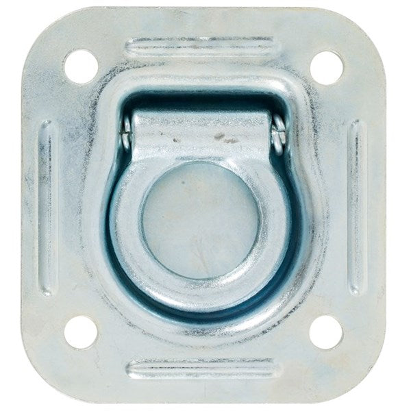 Keeper® 89526 Recessed Square Flip Ring Anchor, 4-7/16" x 4-13/16"