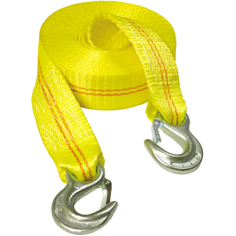Keeper® 02825 Emergency Tow Strap with Spring Latch, 25'
