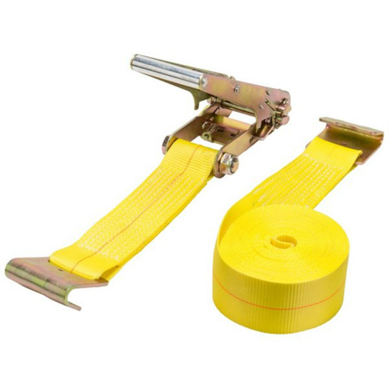 Keeper® 04637 Heavy Duty Ratchet Tie-Down with Flat Hooks, 3" x 27'