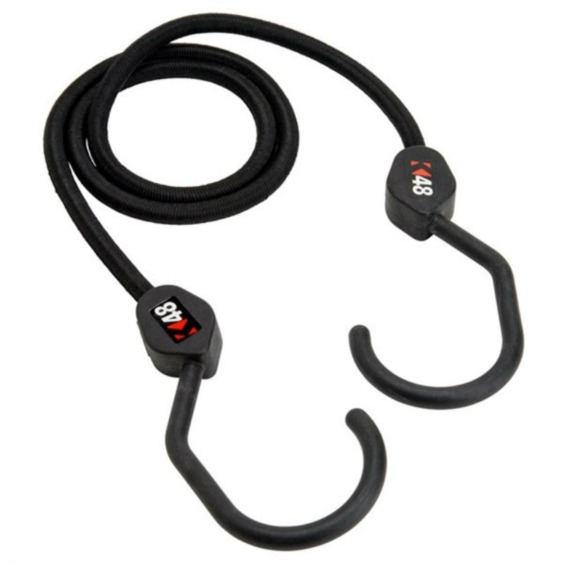 Keeper® 06168 Mega Hook® Bungee Cord, Black, 48"