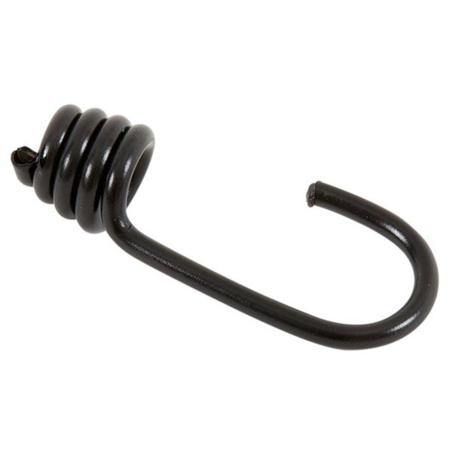 Keeper® 06456 Vinyl Coated Steel Hook, Black, 10-Pack