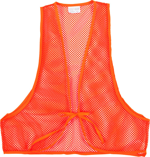 Allen™ 15750 One Size Fit Most Safety Mesh Vest, 100% Polyester, Blaze Orange