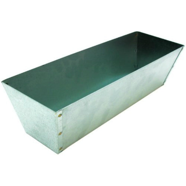 Marshalltown® 16393 Galvanized Steel Mud Pan, 12"