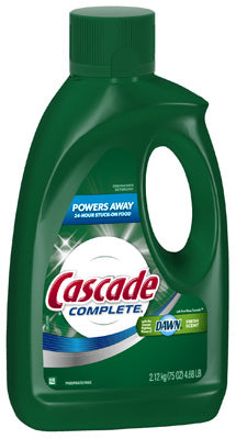 Cascade 33840 Complete Gel, Fresh Scent, 75 Oz