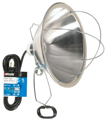 Woods® 0166 Brooder Lamp with Clamp, 250W