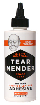 Tear Mender Instant Fabric And Leather Adhesive, 6 Oz
