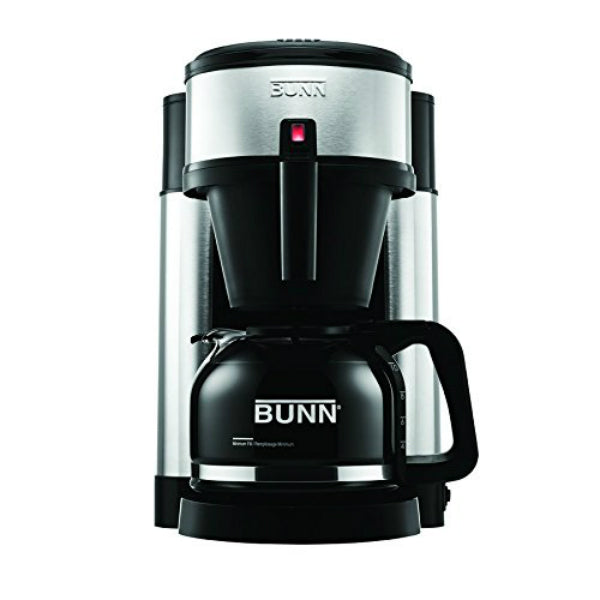 Bunn® NHS Velocity Brew® Coffee Brewer, Stainless Steel Tank, 10-Cup