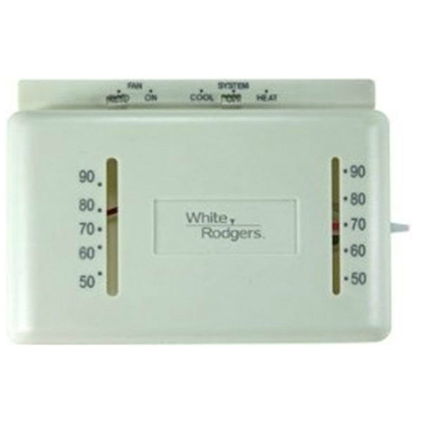 White-Rodgers™ M150 Deluxe Heat & Cool Mechanical Thermostat, 24V