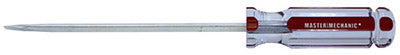 Master Mechanic 103575 Square Slotted Keystone Screwdriver, 3/16" x 6"