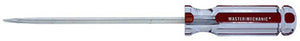 Master Mechanic 103575 Square Slotted Keystone Screwdriver, 3/16" x 6"