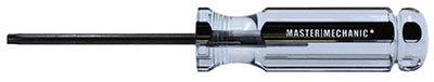 Master Mechanic 103585 Round T25 Torx Screwdriver, 3"