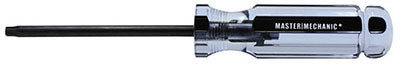 Master Mechanic 103597 Round T30 Torx Screwdriver, 4"