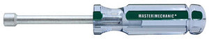 Master Mechanic 103602 Round Solid Nut Driver, 11/32" x 3-1/4"