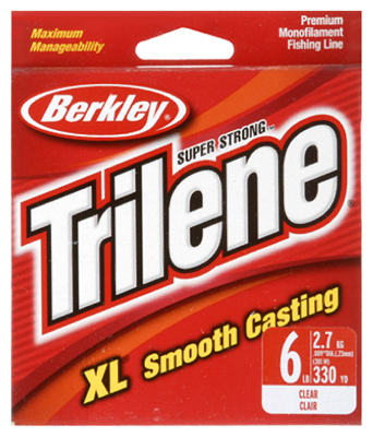 Berkley® Trilene® XL® Premium Clear Fishing Line, 6 Lbs, 330 Yard