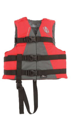 Stearns 3000001704 Child Watersport Classic Series Vest, 30-50 lbs, Red