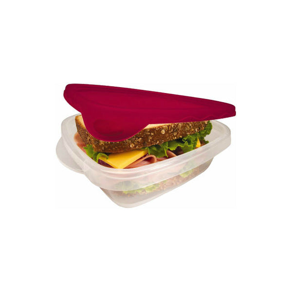 Rubbermaid® 1832533 TakeAlongs Sandwich Keeper Food Container, 4-Piece