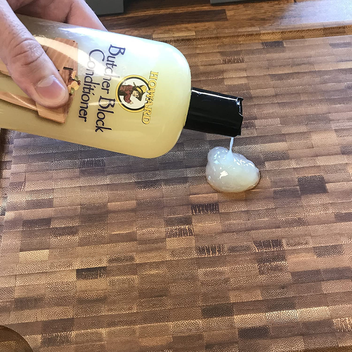 Howard BBC012 Butcher Block Conditioner, 12 Oz