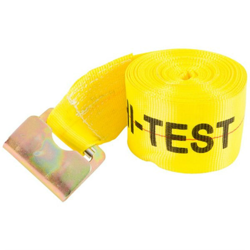 Keeper® 04926 Winch Strap with Flat Hook, 30' x 4", 15,000 lbs Break Strength