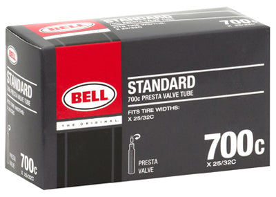 Bell 7015307 Standard Bicycle Inner Tube with Presta Valve, Fits 700c x 35/43c
