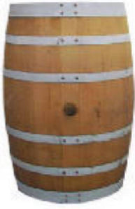 Real Wood B120 Genuine Oak Whole Barrel Planter