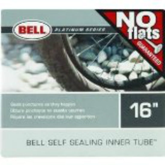 Bell 7015230 Self Sealing Bicycle Inner Tube, 16", Fit Range 1.75" - 2.125"