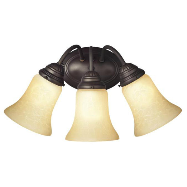 Westinghouse 62239 Trinity II 3-Light Interior  Wall Fixture, Oil Rubbed Bronze