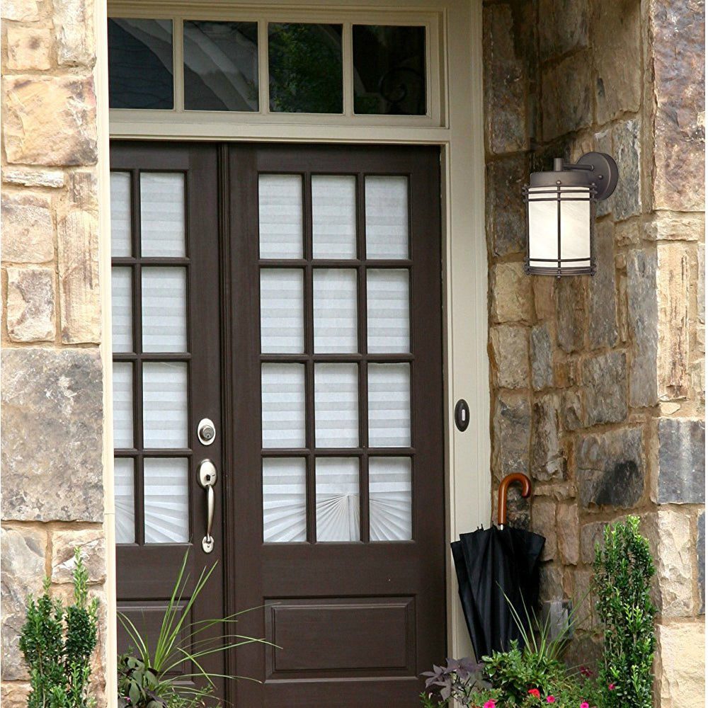 Westinghouse 62307 Parksville 1-Light Exterior Wall Lantern, Oil Rubbed Bronze
