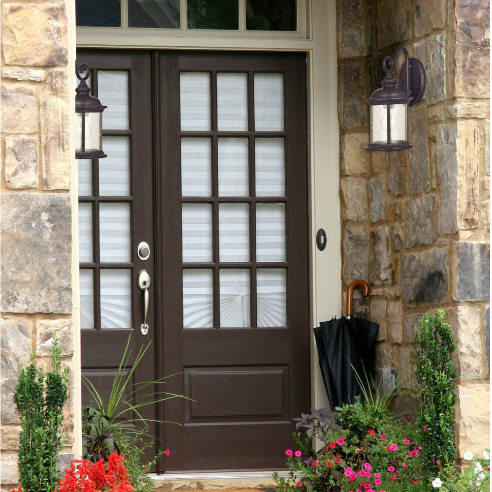 Westinghouse 62306 New Haven One-Light Outdoor Wall Lantern, Oil Rubbed Bronze