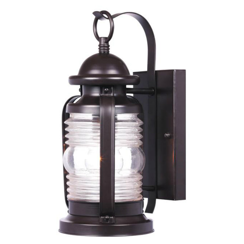 Westinghouse 62301 Weatherby One-Light Wall Lantern, Weathered Bronze