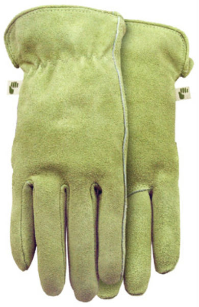 Midwest Quality Gloves 2910F6-M Ladies Genuine Suede Cowhide Gloves, Medium