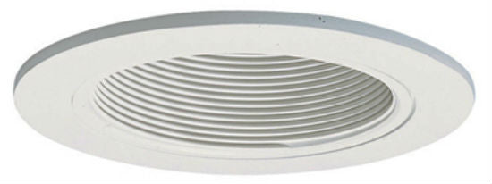 Halo® 993W Coilex® Baffle with Trim Ring, 4", White