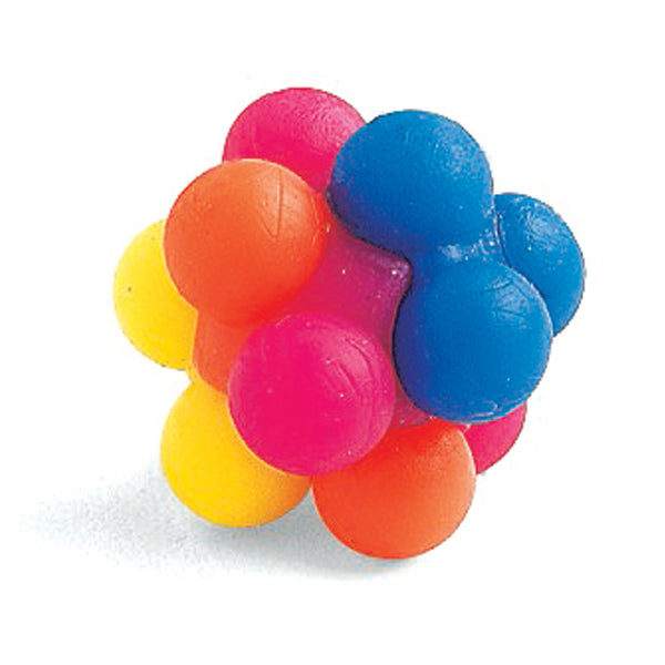 Spot® 2016 Atomic Rubber Bouncing Ball Cat Toy, Assorted Colors, 2-Pack