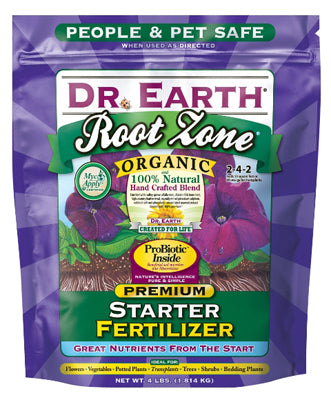 Dr. Earth 701P Root Zone Starter Fertilizer, 4 lb
