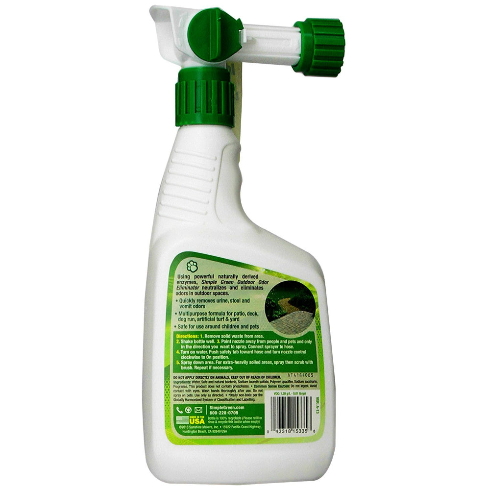 Simple Green® 2010000615335 Outdoor Odor Eliminator, Non-toxic, 32 Oz