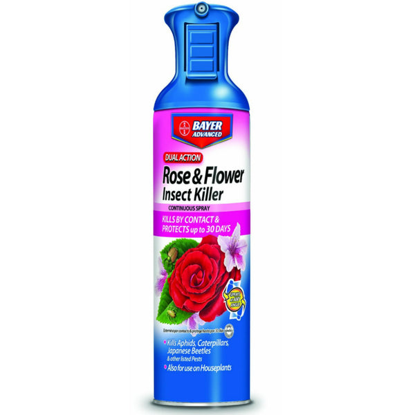 Bayer Advanced™ 701330A Dual Action Rose & Flower Insect Killer Spray, 15 Oz