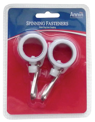 Annin 2838 Spinning Flag Fastener, 1", 2-Pack