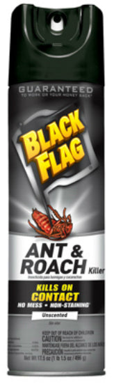 Black Flag® HG-11031 Ant & Roach Killer, Aerosol, 17.5 Oz