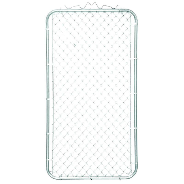 YardGard® 3283AD72 Fit-Right Galvanized Adjustable Single Walk Fence Gate, 72"