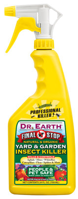 Dr. Earth 8003 Final Stop Yard & Garden Insect Killer, 24 oz
